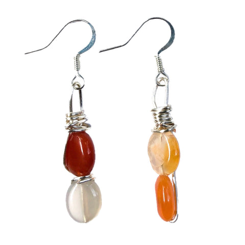 Agate Earrings