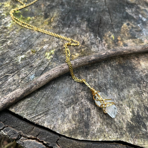 Clear Quartz Necklace
