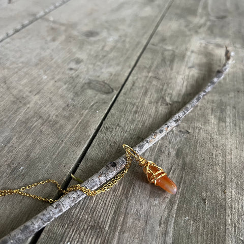Carnelian Necklace (Small)