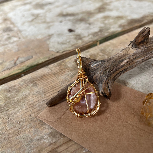 Peach Solar Quartz