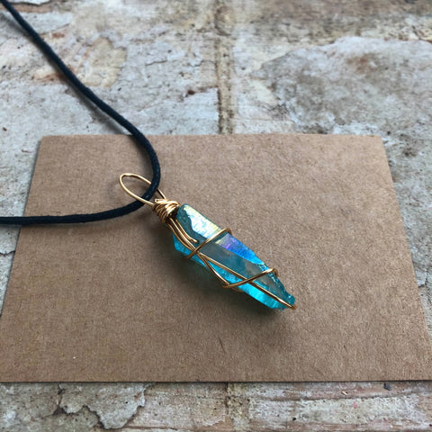 Aqua Aura Quartz