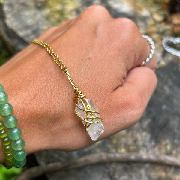 Clear Quartz Necklace