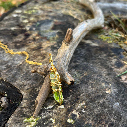 Green Quartz Necklace