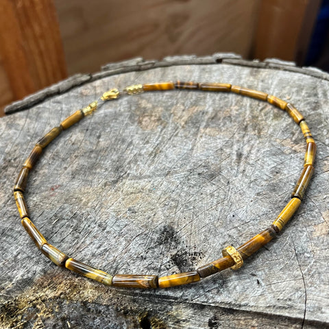 Tiger’s Eye Choker