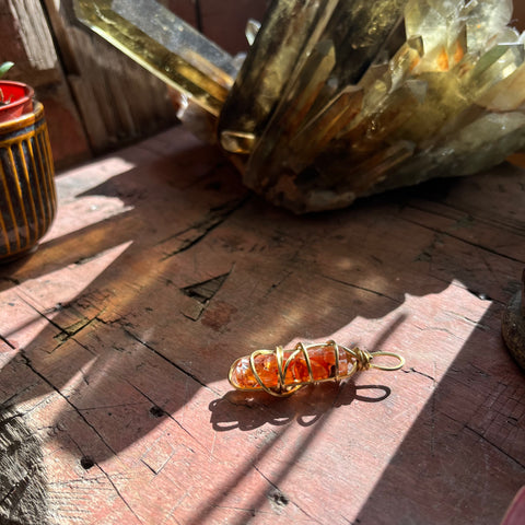 Carnelian Orgonite