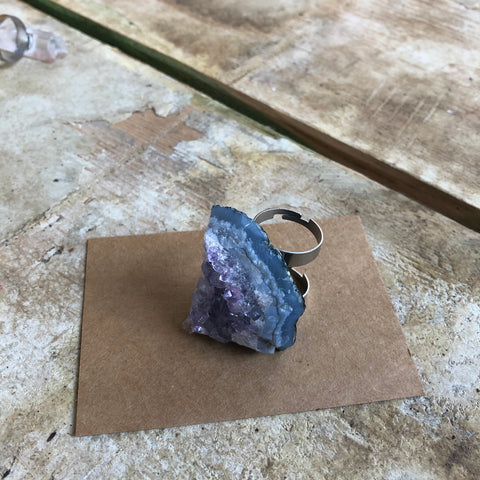 Anti-Anxiety Amethyst Ring