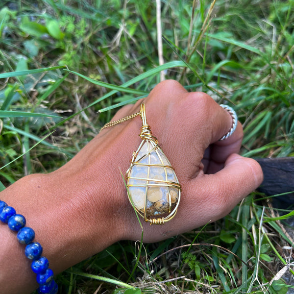 Cobra Jasper Necklace