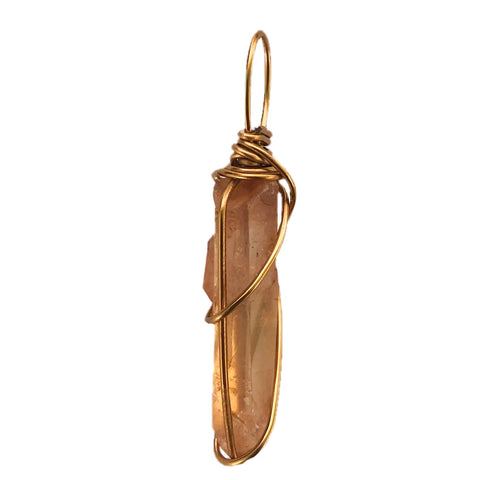 Lemurian Quartz (tangerine)