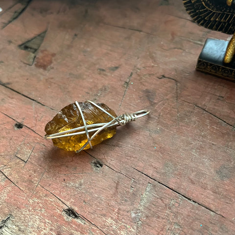 AAA grade Citrine (925 sterling silver)