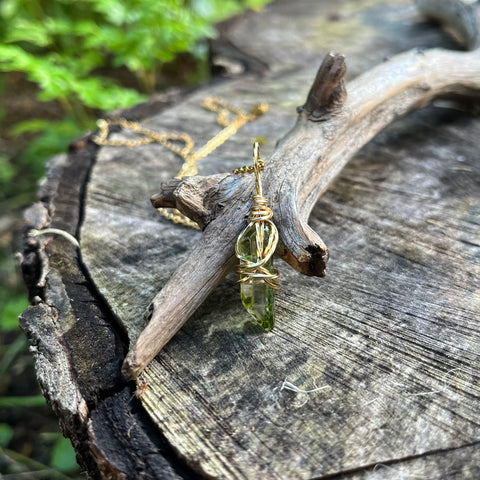 Green Quartz Necklace