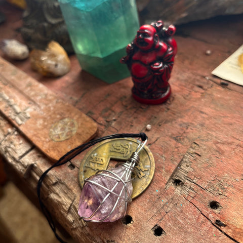 Large Amethyst (stainless steel)