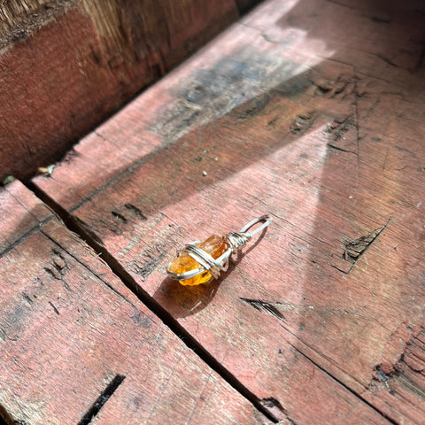 AAA grade Citrine (925 sterling silver)