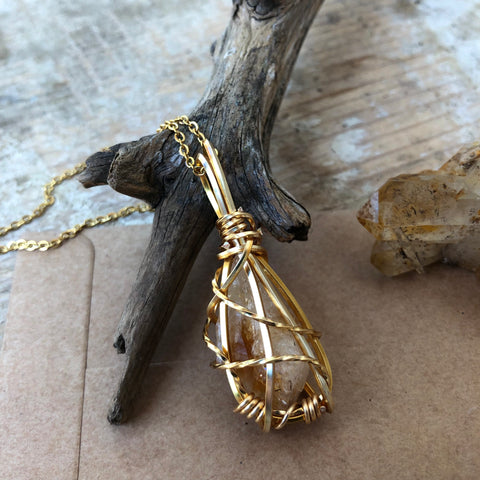 Citrine Necklace