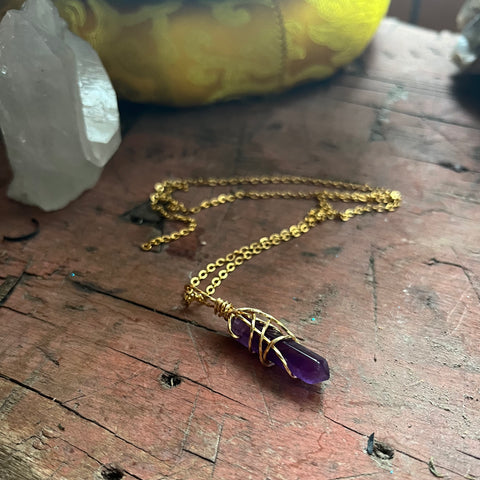 Amethyst Necklace