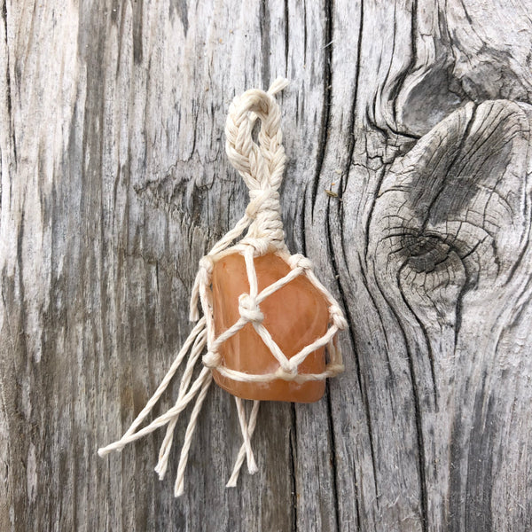 Macrame Peach Aventurine