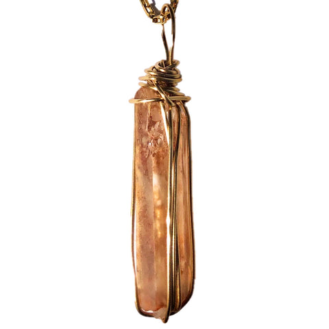 Large Tangerine Quartz