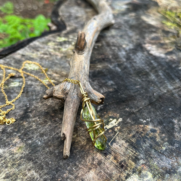 Green Quartz Necklace