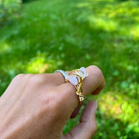 Kunzite Ring (size 8)