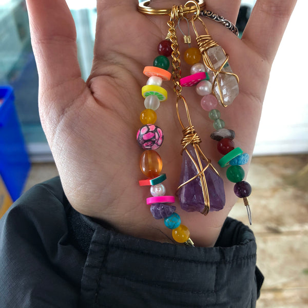 Mixed☆beads Keychain