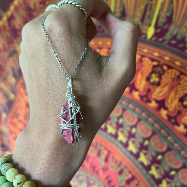 Pink Thulite Necklace