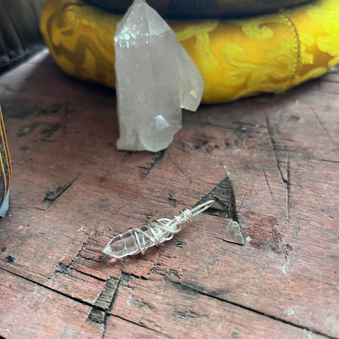 Clear Quartz (Sterling Silver)