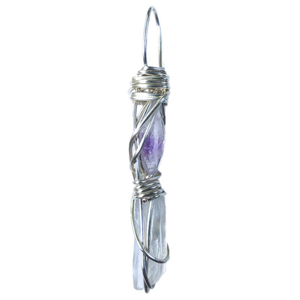 Amethyst + Clear Quartz