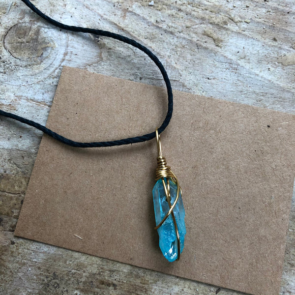 Aqua Aura Quartz