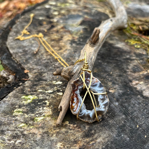 Agate Necklace (large)