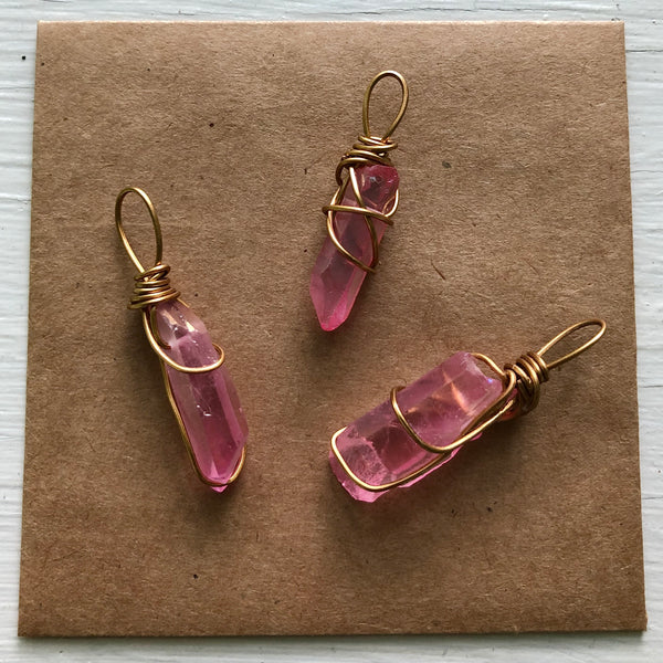 Rose Aura Quartz