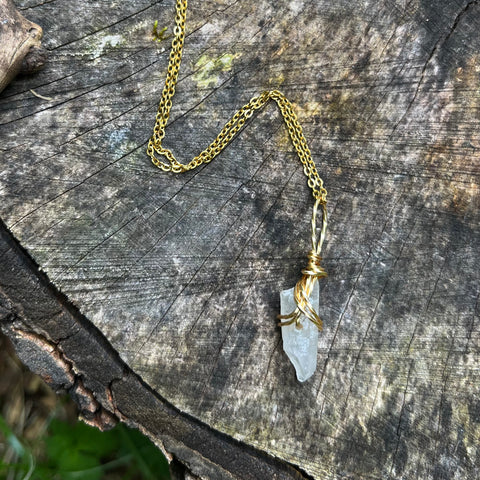 Clear Quartz Necklace