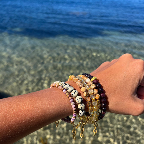 Goddess bracelets set (3)