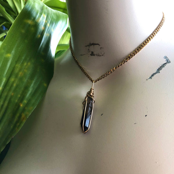 Tibetan Black Quartz