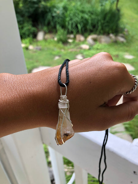 Meditation Necklace (Citrine)