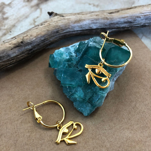 Eye of Horus Hoops