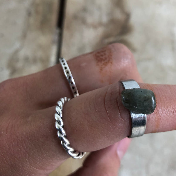 Labradorite Ring