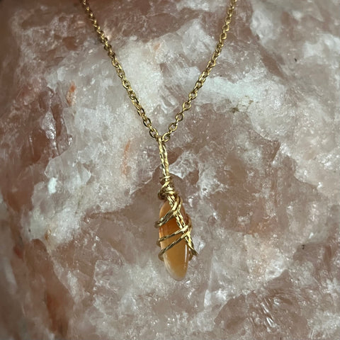 Carnelian Necklace (Tiny)