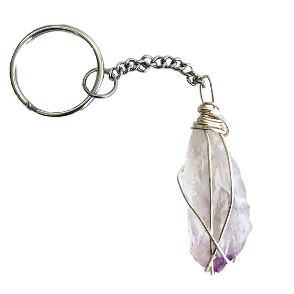 Amethyst Keychain