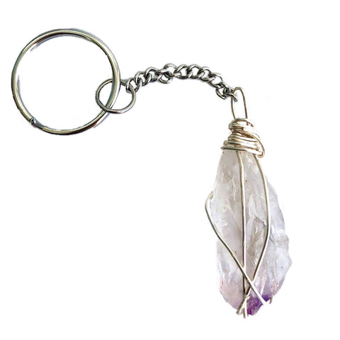 Amethyst Keychain