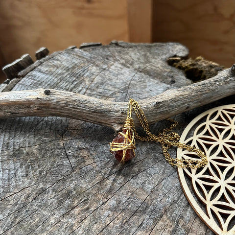 Andalusite Necklace