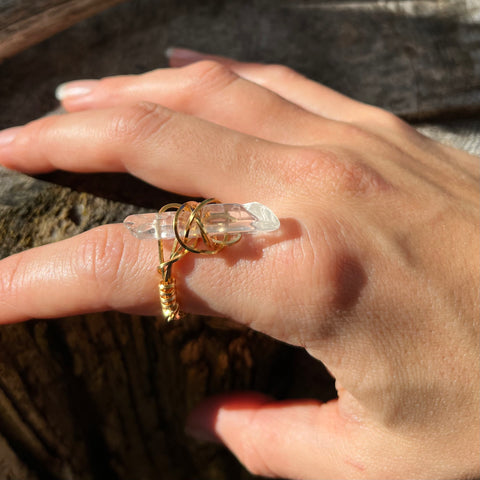 Quartz Ring (size 7)