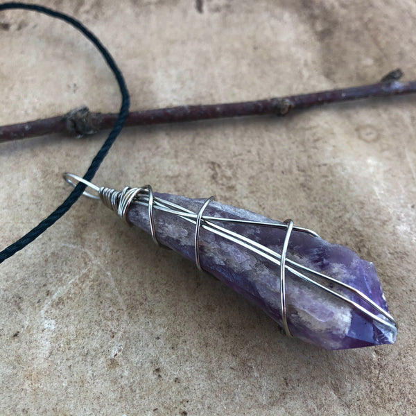 Amethyst Elestial Torch (LARGE)