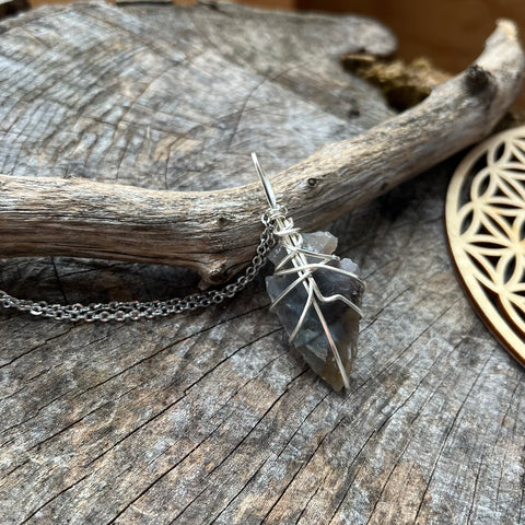 Jasper Arrowhead Necklace