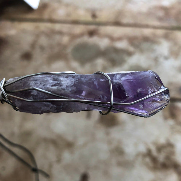Amethyst Elestial Torch (Large)