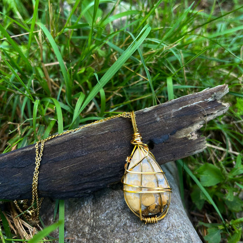 Cobra Jasper Necklace